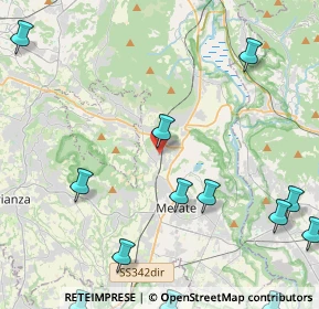Mappa Via dei Pini, 23887 Olgiate Molgora LC, Italia (6.25231)