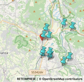 Mappa Via dei Pini, 23887 Olgiate Molgora LC, Italia (3.40917)