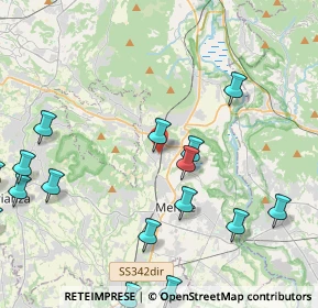 Mappa Via dei Pini, 23887 Olgiate Molgora LC, Italia (6.088)