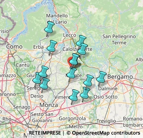 Mappa Via dei Pini, 23887 Olgiate Molgora LC, Italia (11)