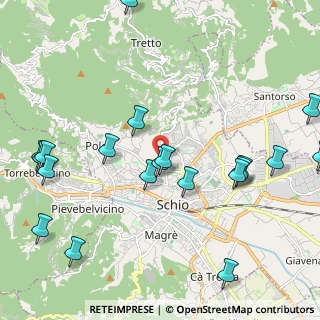 Mappa Via Ghebo, 36015 Schio VI, Italia (2.592)