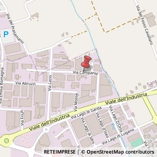 Mappa Via Campania, 19, 36015 Santorso, Vicenza (Veneto)