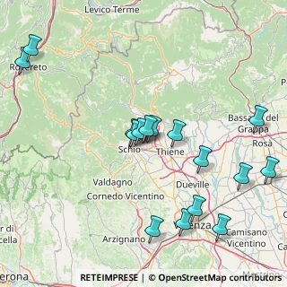 Mappa Via Campania, 36015 Schio VI, Italia (17.50375)