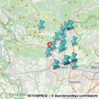 Mappa Via Cà Campana, 24030 Mapello BG, Italia (3.304)