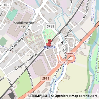 Mappa Via San Dionisio,  4, 24020 Ranica, Bergamo (Lombardia)