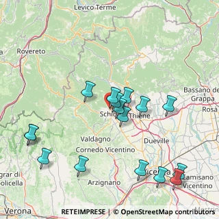 Mappa Via Enrico Fermi, 36015 Schio VI, Italia (17.27)