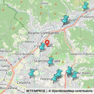 Mappa 24020 Villa di Serio BG, Italia (2.95167)