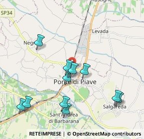 Mappa Via Alcide De Gasperi, 31047 Ponte di Piave TV, Italia (1.96)