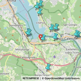 Mappa Via del Lago, 28053 Castelletto sopra Ticino NO, Italia (2.26769)