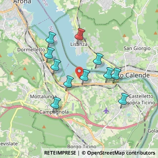 Mappa Via del Lago, 28053 Castelletto sopra Ticino NO, Italia (1.67818)