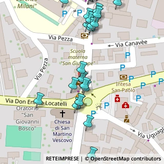 Mappa Piazza Giacomo Matteotti, 21029 Vergiate VA, Italia (0.072)