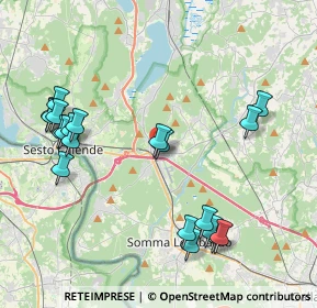 Mappa Via Felice Cavallotti, 21029 Vergiate VA, Italia (4.5495)