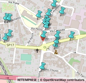 Mappa Via Felice Cavallotti, 21029 Vergiate VA, Italia (0.1255)