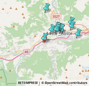Mappa Frazione Pilet, 11020 Gressan AO, Italia (3.37818)