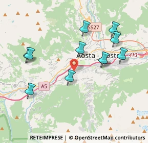 Mappa Frazione Pilet, 11020 Gressan AO, Italia (3.91)
