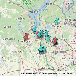 Mappa Via del Cantiere, 28053 Castelletto sopra Ticino NO, Italia (11.33056)