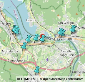 Mappa Via del Cantiere, 28053 Castelletto sopra Ticino NO, Italia (2.02)