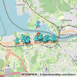 Mappa Via del Cantiere, 28053 Castelletto sopra Ticino NO, Italia (0.649)