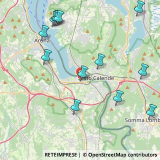 Mappa Via del Cantiere, 28053 Castelletto sopra Ticino NO, Italia (5.39462)