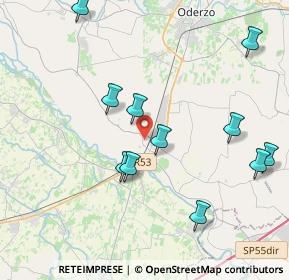 Mappa Via F. Masarin, 31047 Ponte di Piave TV, Italia (4.24545)