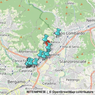 Mappa Via Bartolomeo Colleoni, 24020 Torre Boldone BG, Italia (1.64273)