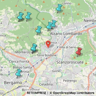 Mappa Via Francesco Petrarca, 24020 Torre Boldone BG, Italia (2.47273)