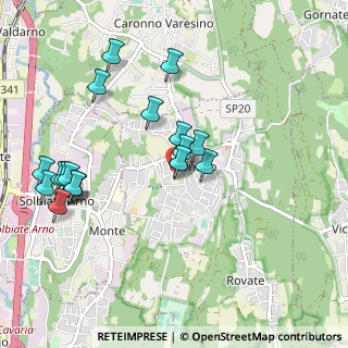Mappa Via Galliano, 21040 Carnago VA, Italia (1.0155)