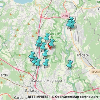 Mappa Via Galliano, 21040 Carnago VA, Italia (3.254)