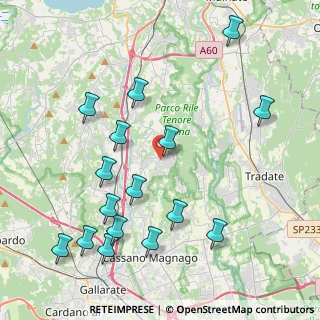 Mappa Via Galliano, 21040 Carnago VA, Italia (4.66875)