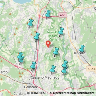 Mappa Via Galliano, 21040 Carnago VA, Italia (4.5825)