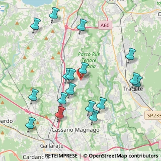 Mappa Via Galliano, 21040 Carnago VA, Italia (4.48471)