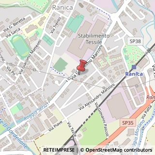Mappa Via Guglielmo Marconi, 55, 24020 Ranica, Bergamo (Lombardia)