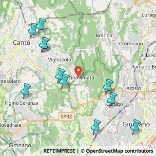 Mappa Via Giovanni Randaccio, 22063 Cantù CO, Italia (2.60455)