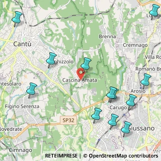 Mappa Via Giovanni Randaccio, 22063 Cantù CO, Italia (2.83667)