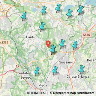 Mappa Via Giovanni Randaccio, 22063 Cantù CO, Italia (5.11643)