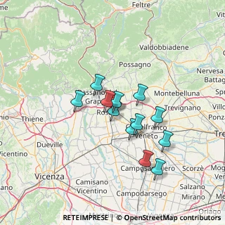 Mappa Via San Paolo, 36028 Rossano Veneto VI, Italia (10.8175)