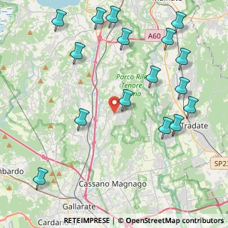Mappa SP 20, 21040 Carnago VA, Italia (5.21188)