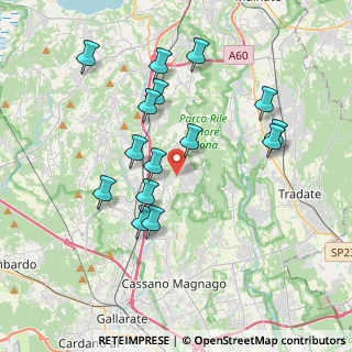 Mappa SP 20, 21040 Carnago VA, Italia (3.66)