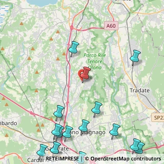 Mappa SP 20, 21040 Carnago VA, Italia (6.49438)