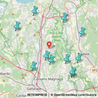 Mappa SP 20, 21040 Carnago VA, Italia (5.08273)