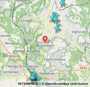 Mappa Via San Francesco, 22060 Carimate CO, Italia (3.2)
