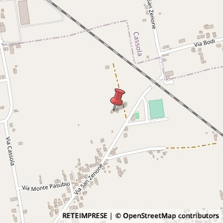 Mappa Via S. Zenone, 105, 36028 Rossano Veneto, Vicenza (Veneto)