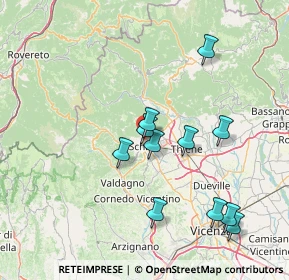 Mappa Via Santissima Trinità, 36015 Schio VI, Italia (14.26)