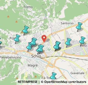 Mappa Via Santissima Trinità, 36015 Schio VI, Italia (2.5965)
