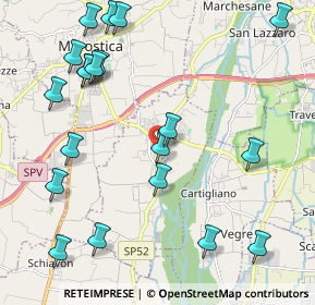 Mappa 36055 Nove VI, Italia (2.5505)