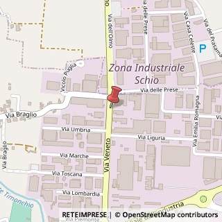 Mappa Via Veneto, 32, 36015 Schio, Vicenza (Veneto)