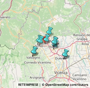 Mappa 201, 36015 Schio VI, Italia (7.99083)
