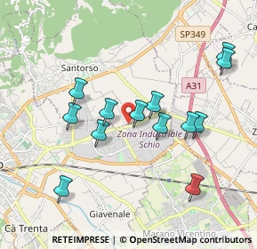 Mappa 201, 36015 Schio VI, Italia (1.82077)