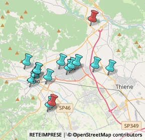 Mappa 201, 36015 Schio VI, Italia (3.34067)