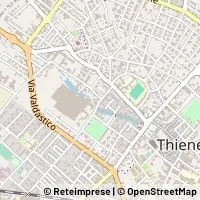 Mapa Thiene